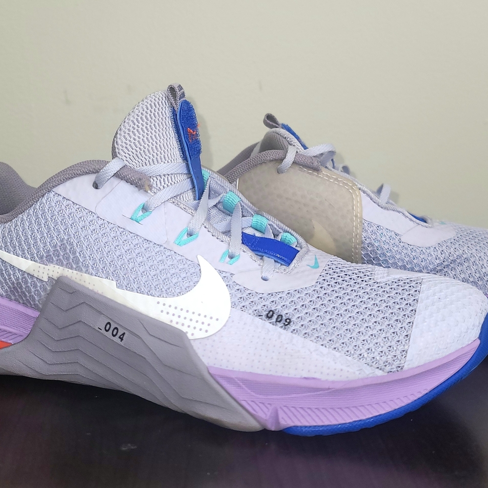Nike Women’s White, Purple & Blue Training Shoes
